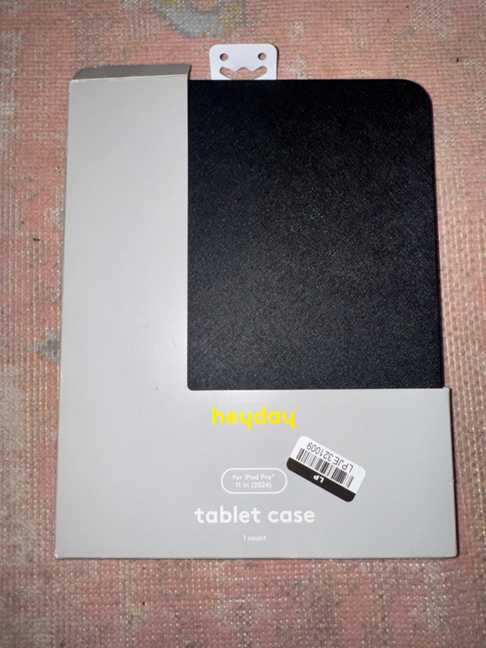 heyday Black Tablet Case for 11-inch iPad Pro (2024) - Slim Folio